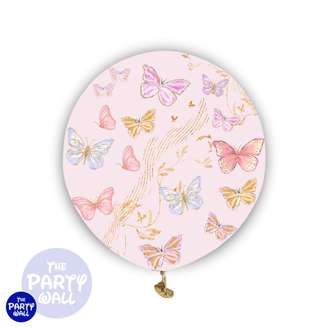 Mariposas - Funda para globo