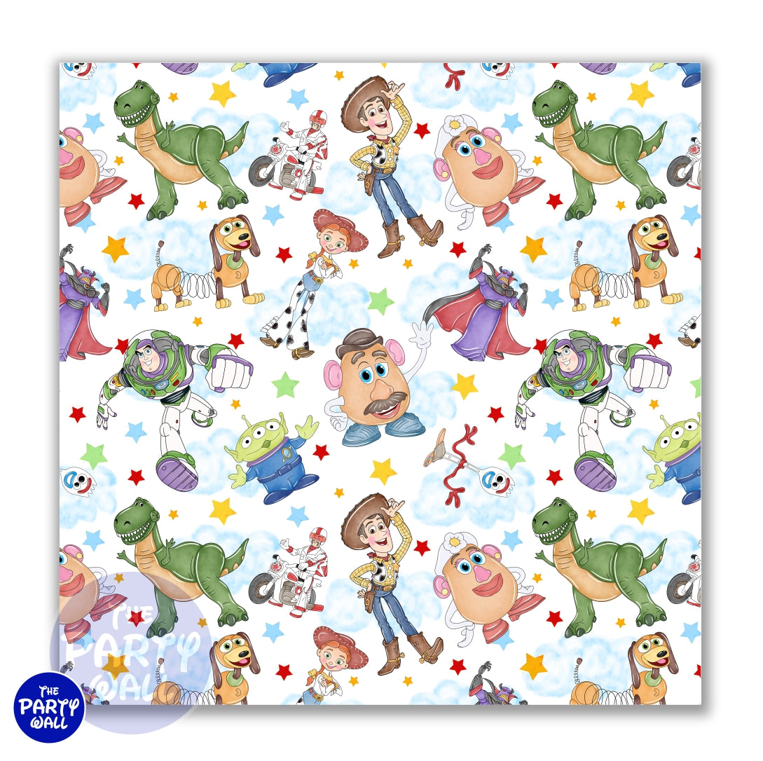 Toy Story - Funda para mampara cuadrada o rectangular