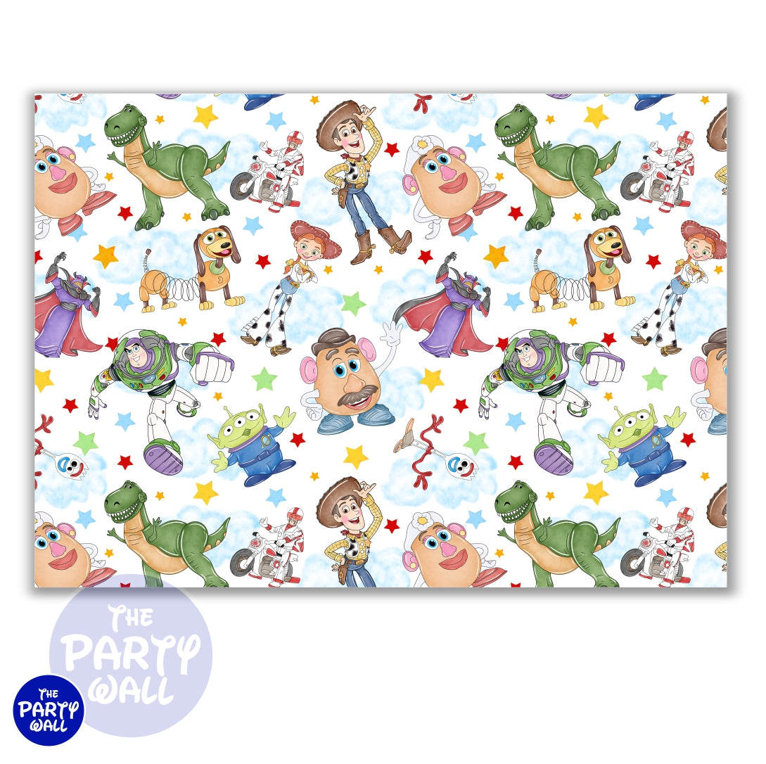 Toy Story - Funda para mampara cuadrada o rectangular