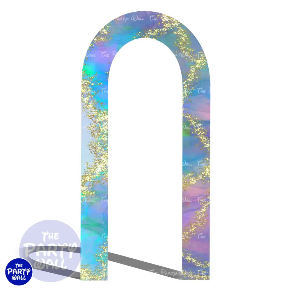 Aesthetic Gold - Funda para mampara tipo arco Arco