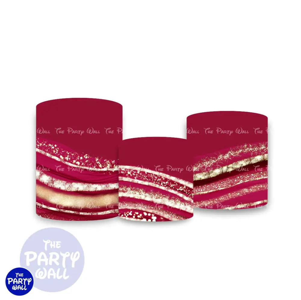 Aesthetic Gold - Fundas para cilindros Cilindros