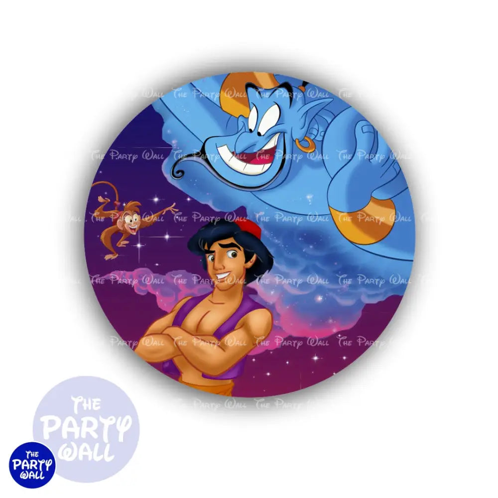 Aladdín - Funda para mampara circular Circular