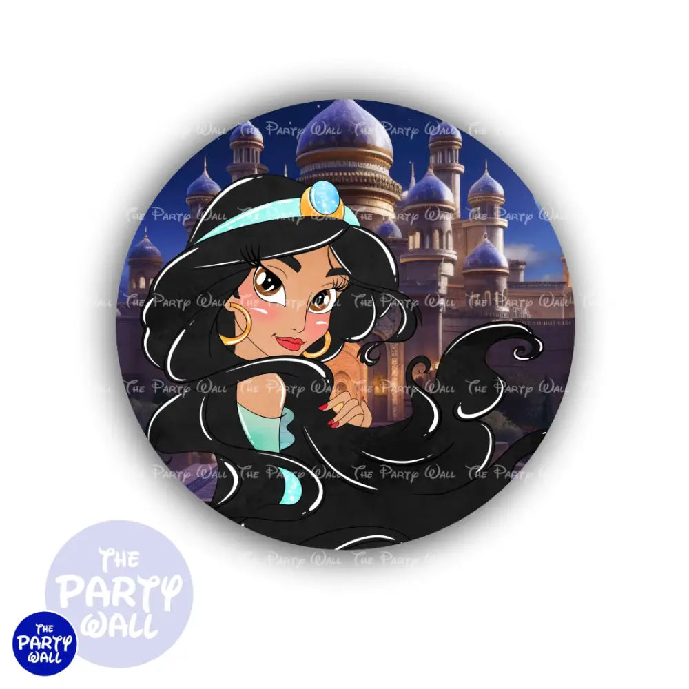 Aladdín - Funda para mampara circular Circular