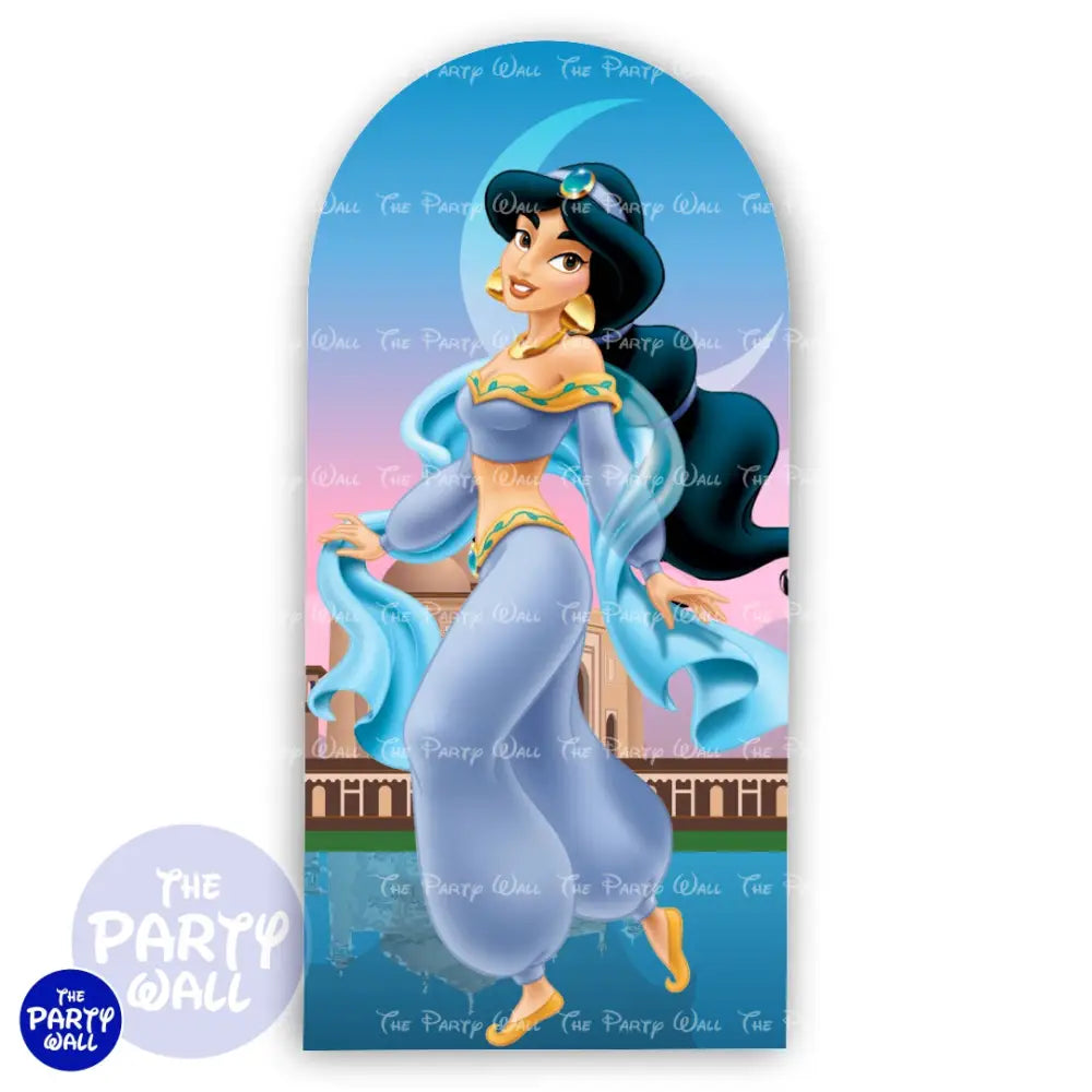 Aladdín - Funda para mampara de punta redonda o rectangular Mampara de punta redonda