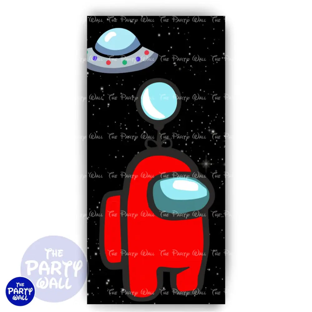 Among Us - Funda para mampara de punta redonda o rectangular Mampara de punta redonda