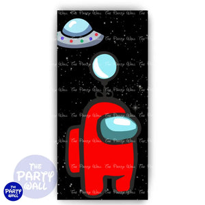 Among Us - Funda para mampara de punta redonda o rectangular Mampara de punta redonda