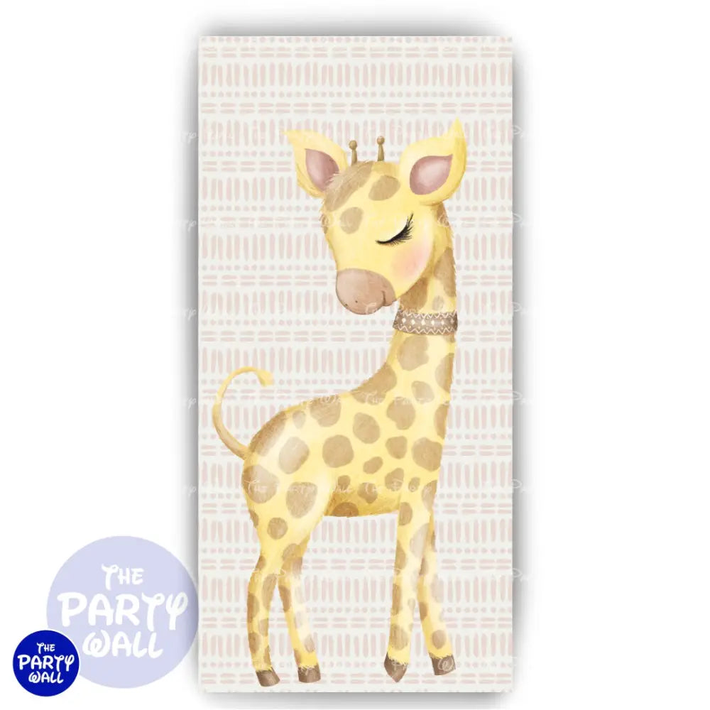 Animalitos Boho - Funda para mampara de punta redonda o rectangular Mampara de punta redonda