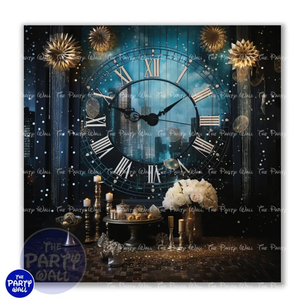 Año Nuevo - Funda para mampara cuadrada o rectangular Cuadrado o Rectangular