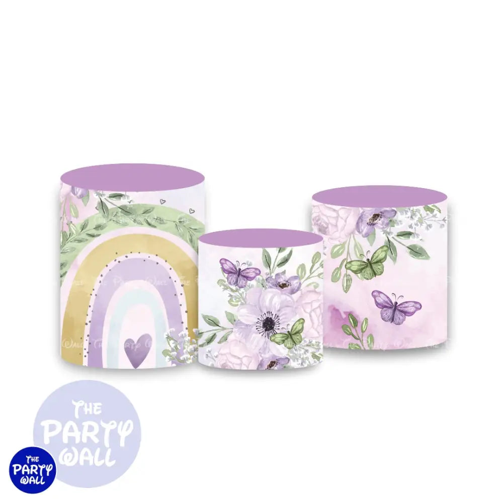Arcoíris Boho - Fundas para cilindros Cilindros