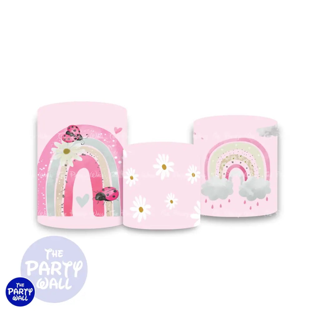 Arcoíris Boho - Fundas para cilindros Cilindros