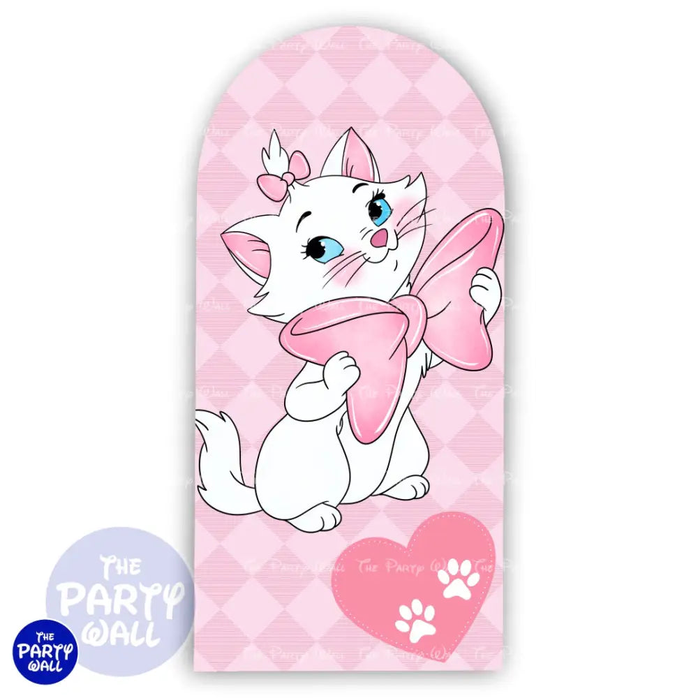 Aristogatos - Funda para mampara de punta redonda o rectangular Mampara de punta redonda