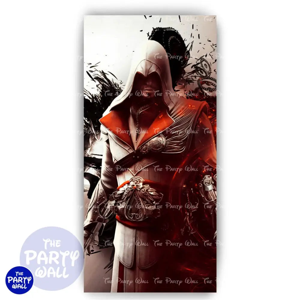 Assassin’s Creed - Funda para mampara de punta redonda o rectangular Mampara de punta redonda