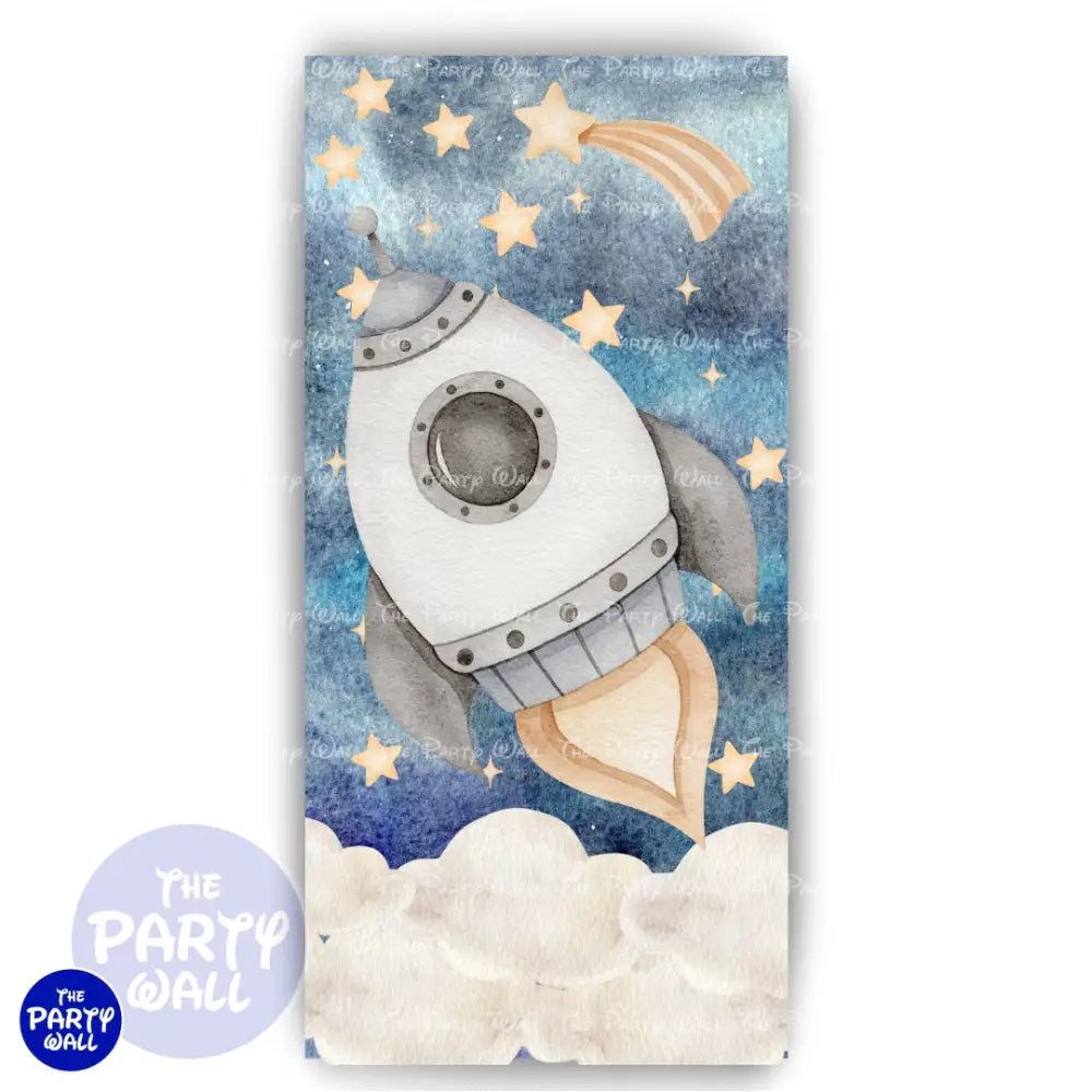 Astronauta - Funda para mampara de punta redonda o rectangular Mampara de punta redonda