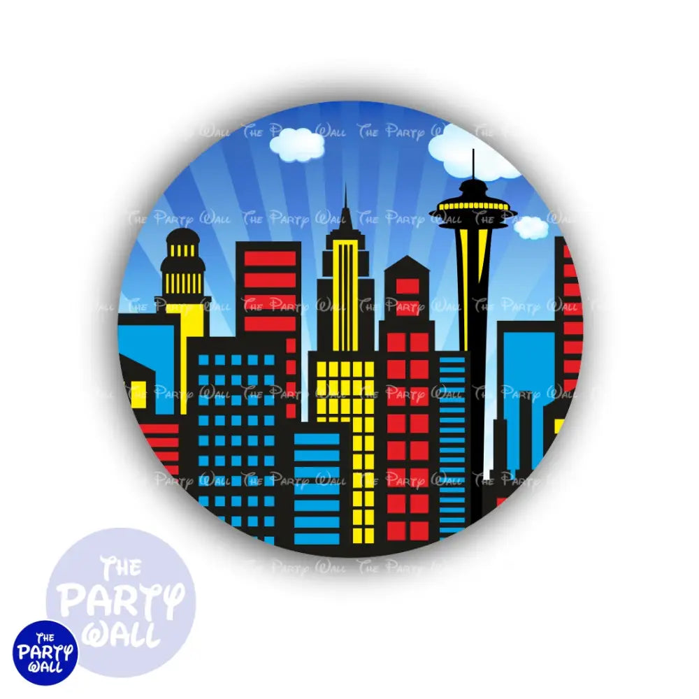 Avengers - Funda para mampara circular Circular