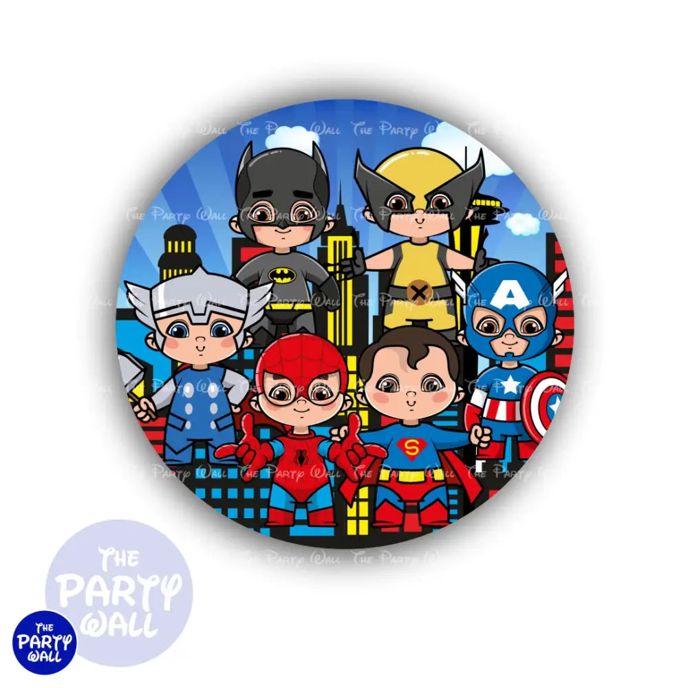 Avengers - Funda para mampara circular Circular