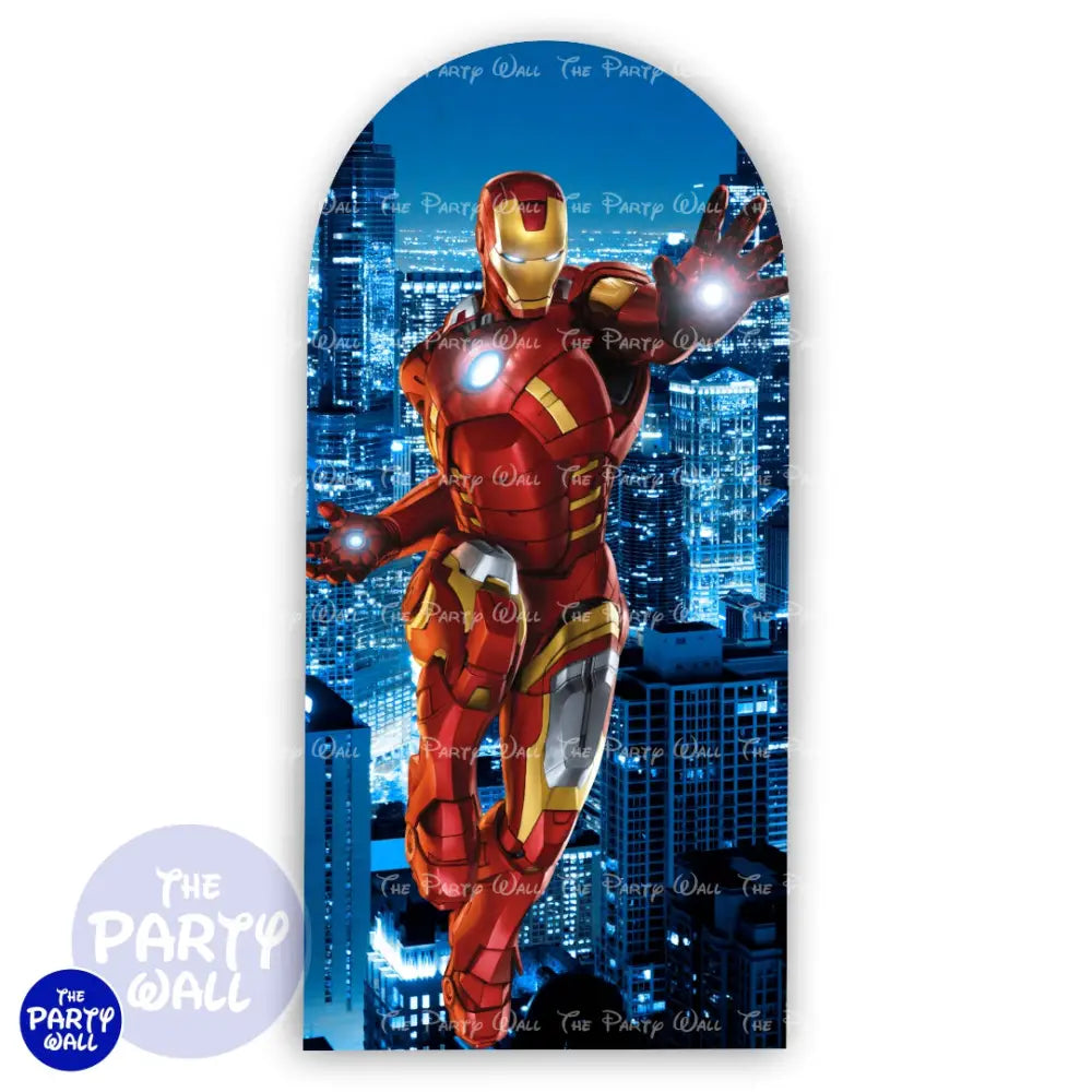 Avengers - Funda para mampara de punta redonda o rectangular Mampara de punta redonda