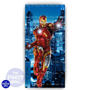 Avengers - Funda para mampara de punta redonda o rectangular Mampara de punta redonda