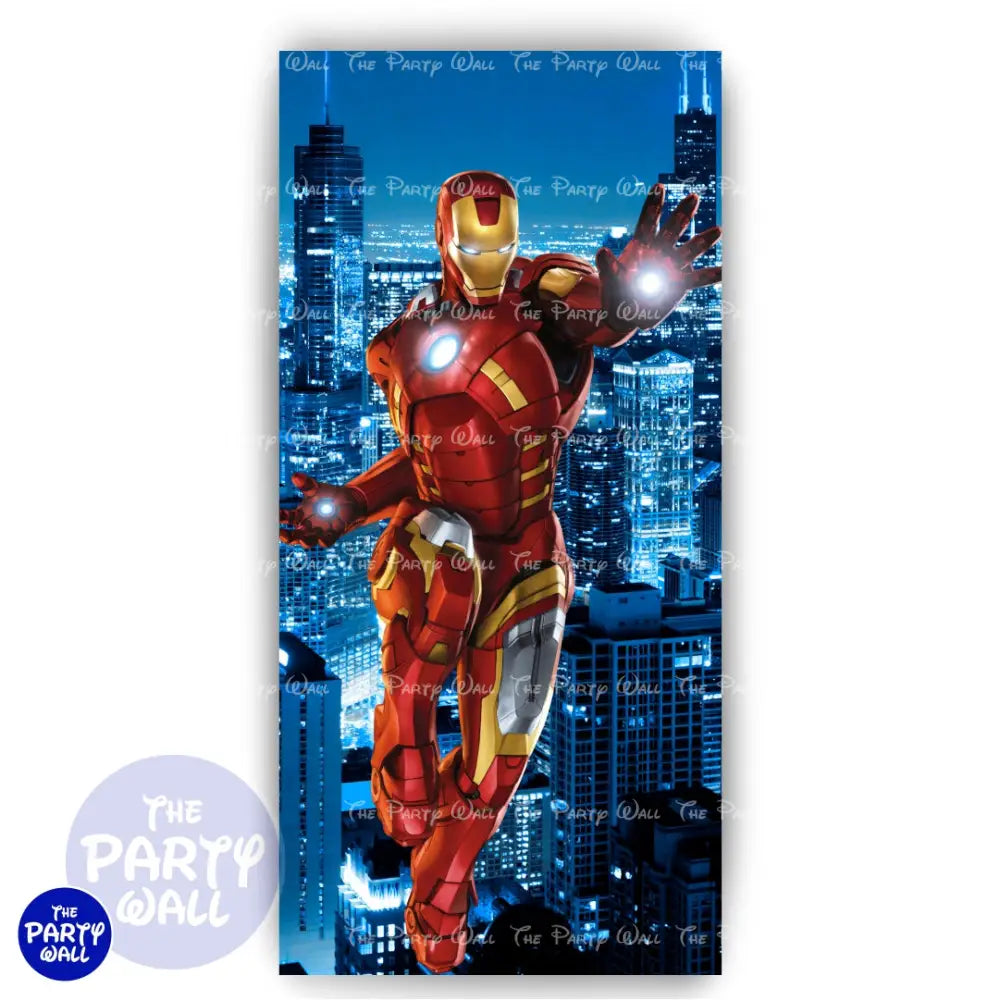 Avengers - Funda para mampara de punta redonda o rectangular Mampara de punta redonda
