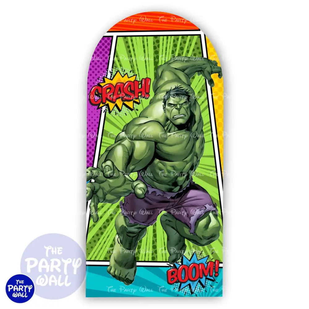 Avengers - Funda para mampara de punta redonda o rectangular Mampara de punta redonda