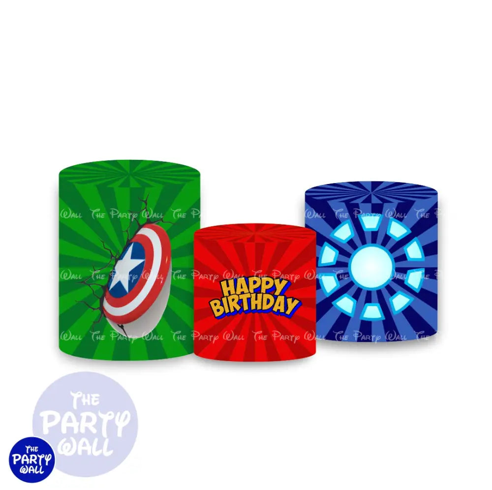 Avengers - Fundas para cilindros Cilindros