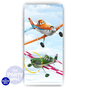 Aviones - Funda para mampara de punta redonda o rectangular Mampara de punta redonda