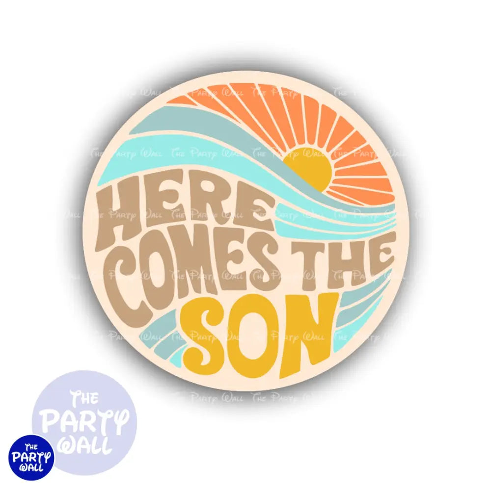 Baby Shower - Funda para mampara circular Circular