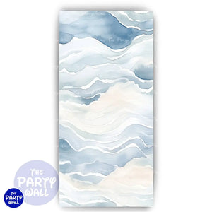 Baby Shower - Funda para mampara de punta redonda o rectangular Mampara de punta redonda