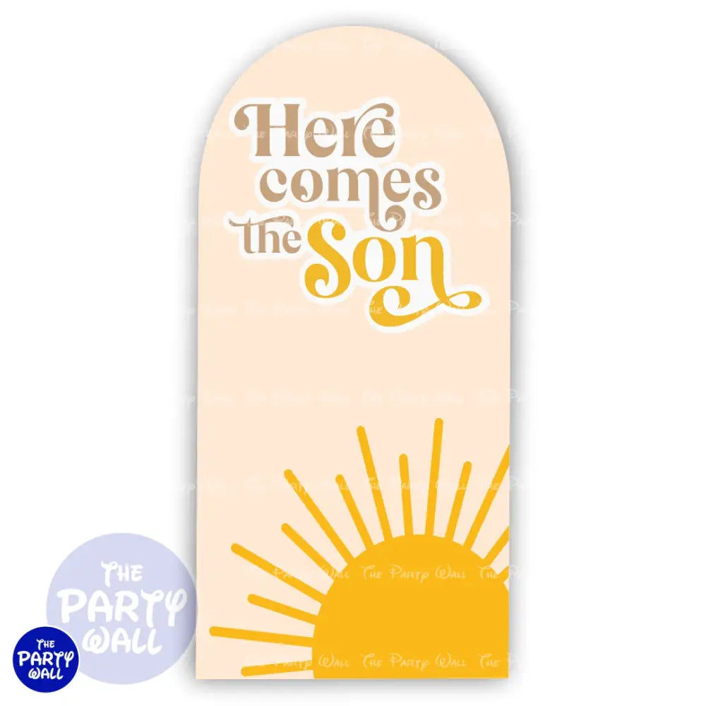 Baby Shower - Funda para mampara de punta redonda o rectangular Mampara de punta redonda