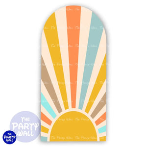 Baby Shower - Funda para mampara de punta redonda o rectangular Mampara de punta redonda