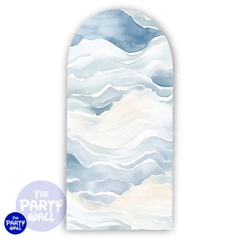 Baby Shower - Funda para mampara de punta redonda o rectangular Mampara de punta redonda