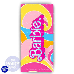 Barbie - Funda para mampara de punta redonda o rectangular Mampara de punta redonda