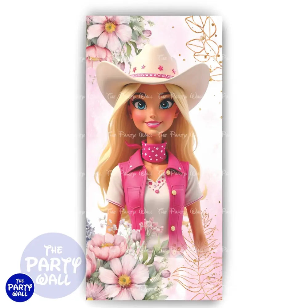 Barbie - Funda para mampara de punta redonda o rectangular Mampara de punta redonda