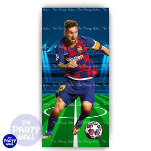 Barcelona F.C - Funda para mampara de punta redonda o rectangular Mampara de punta redonda