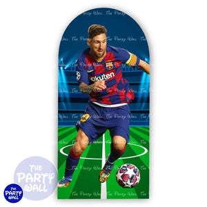 Barcelona F.C - Funda para mampara de punta redonda o rectangular Mampara de punta redonda