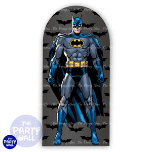 Batman - Funda para mampara de punta redonda o rectangular Mampara de punta redonda
