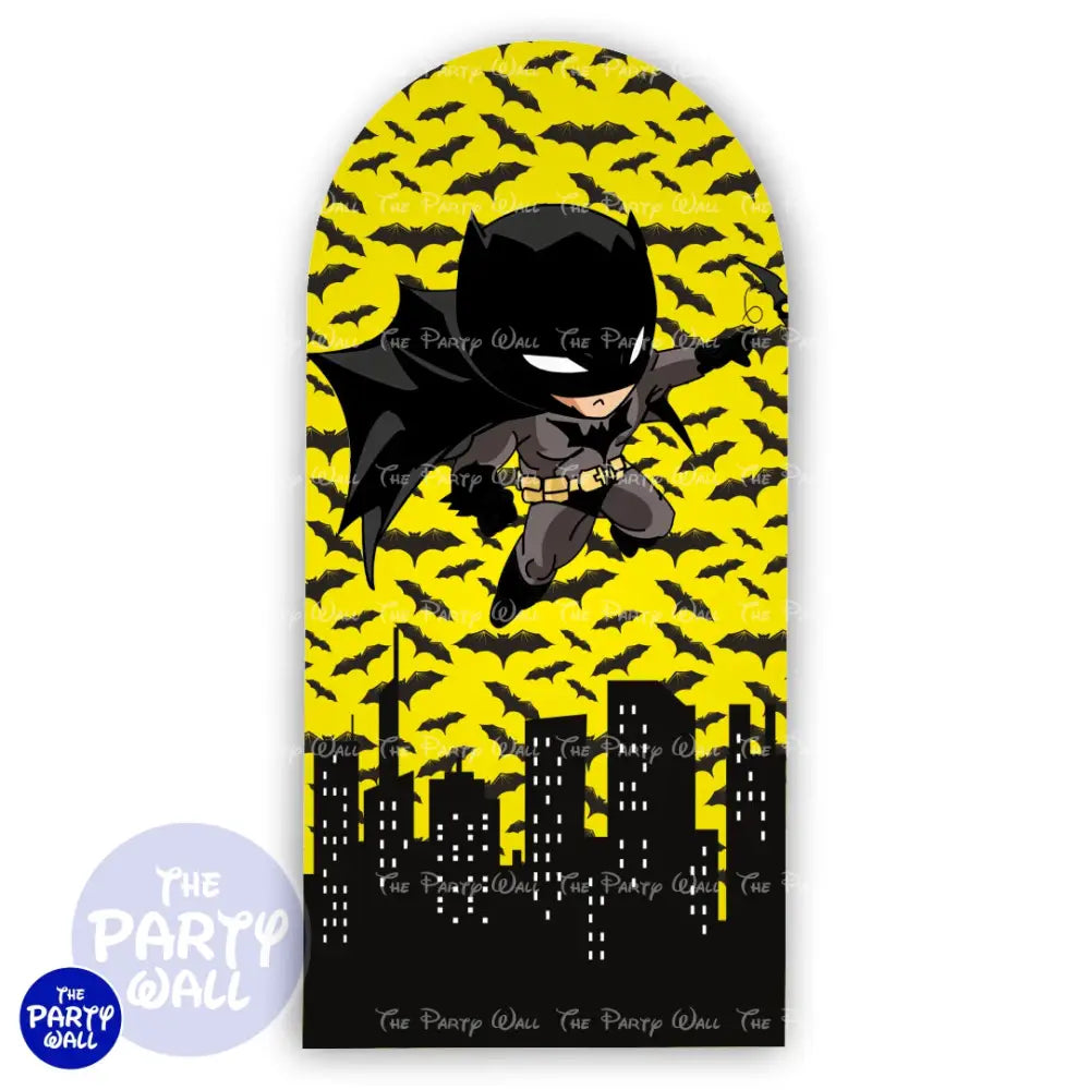 Batman - Funda para mampara de punta redonda o rectangular Mampara de punta redonda