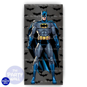 Batman - Funda para mampara de punta redonda o rectangular Mampara de punta redonda