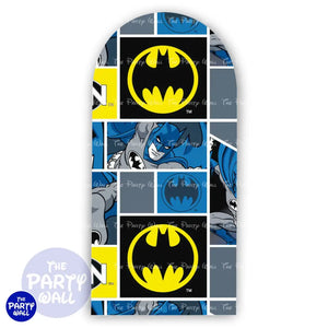 Batman - Funda para mampara de punta redonda o rectangular Mampara de punta redonda