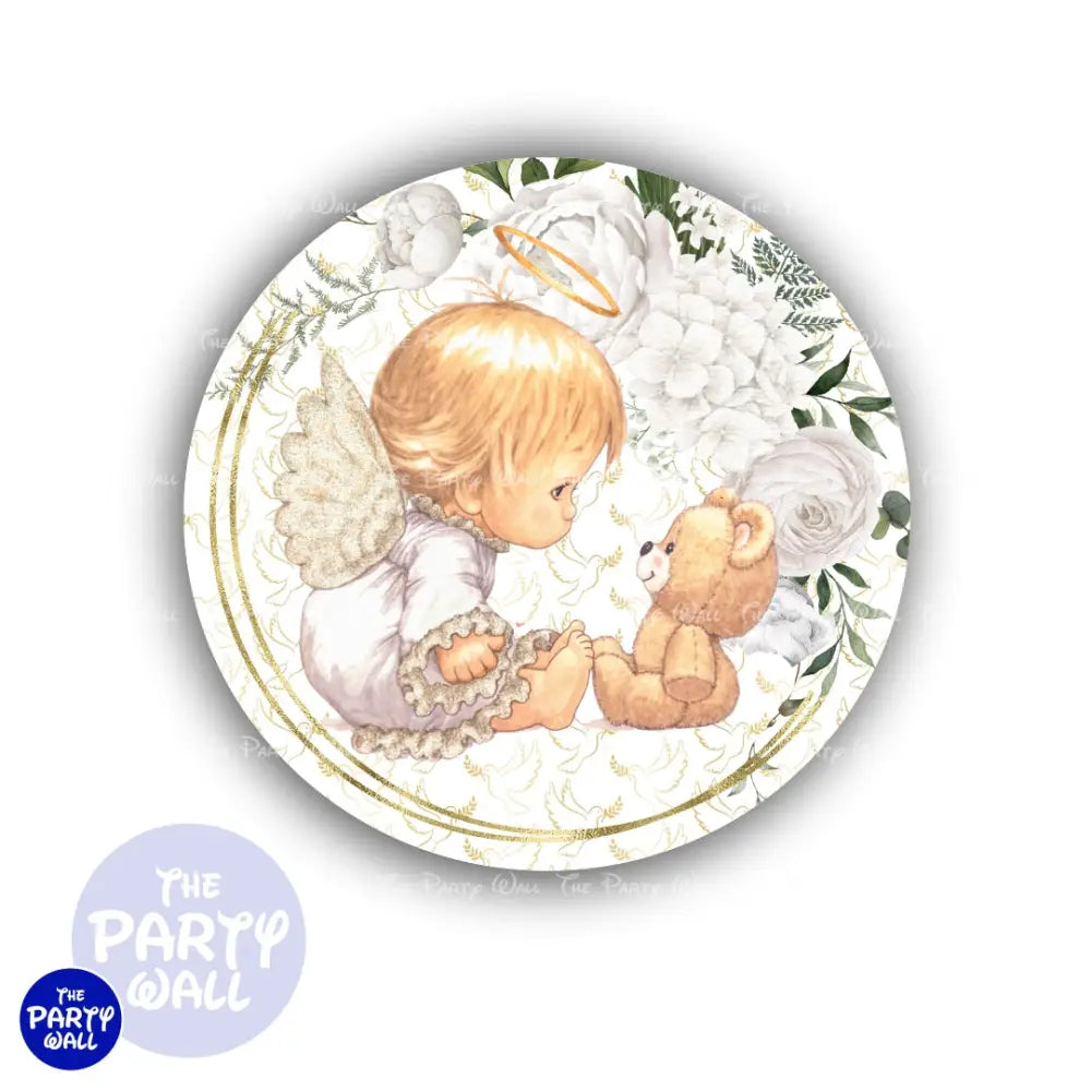 Bautizo - Funda para mampara circular Circular