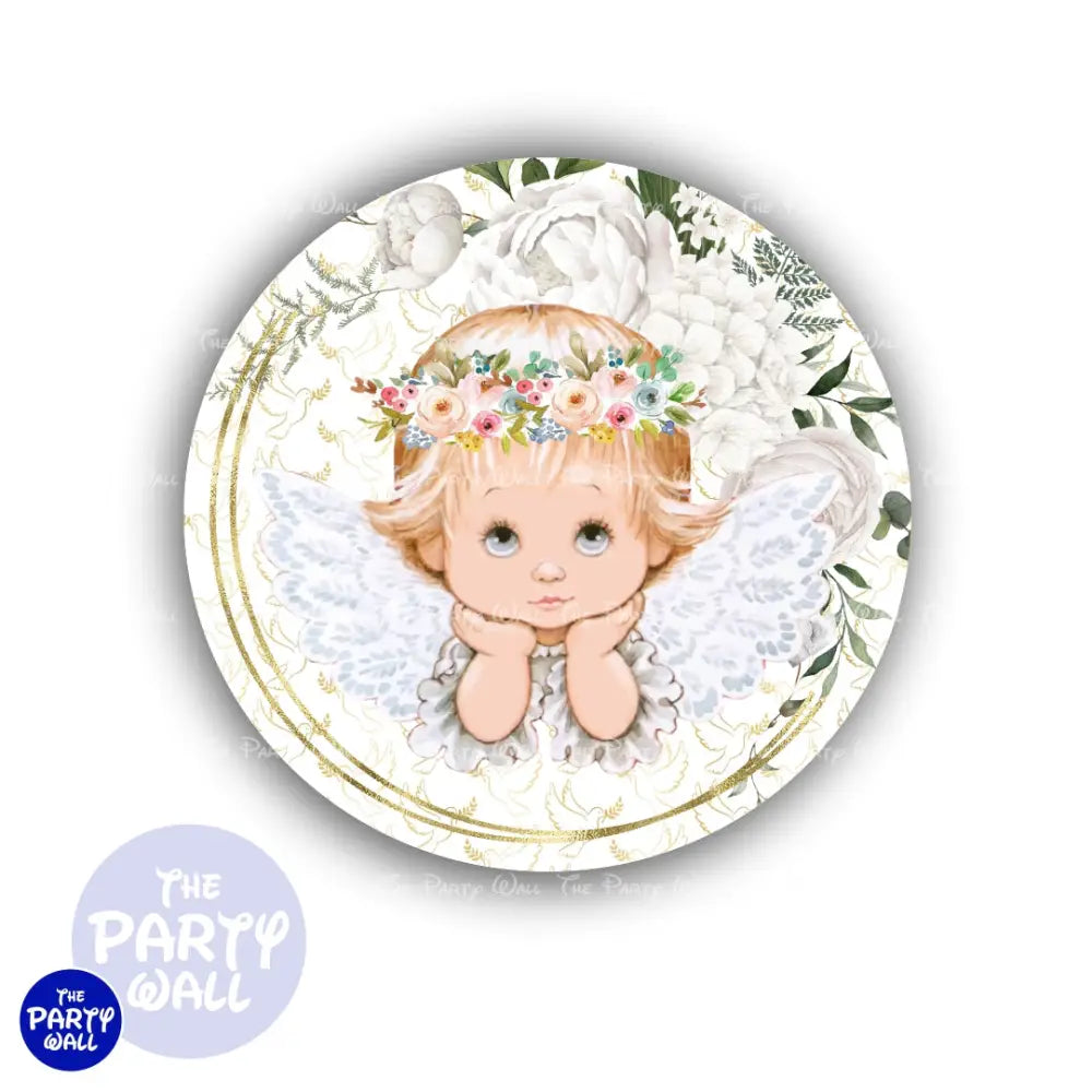 Bautizo - Funda para mampara circular Circular