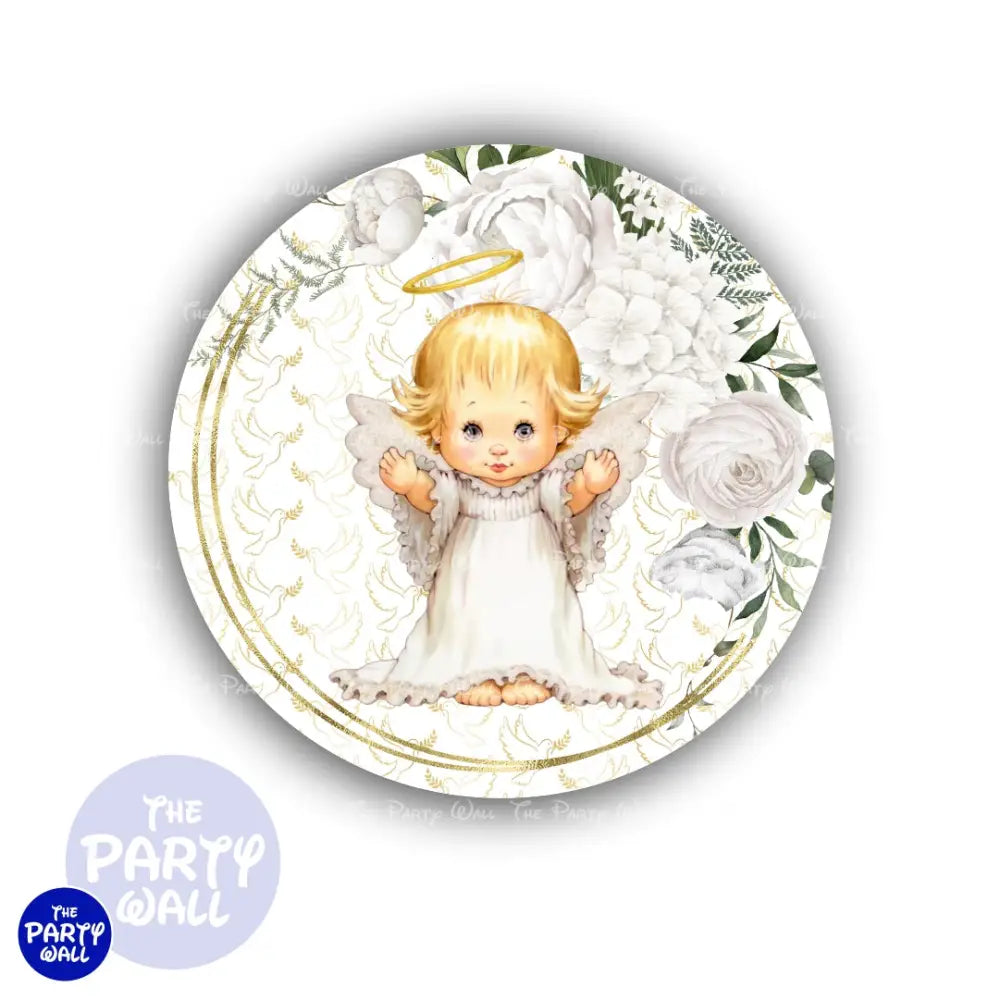 Bautizo - Funda para mampara circular Circular