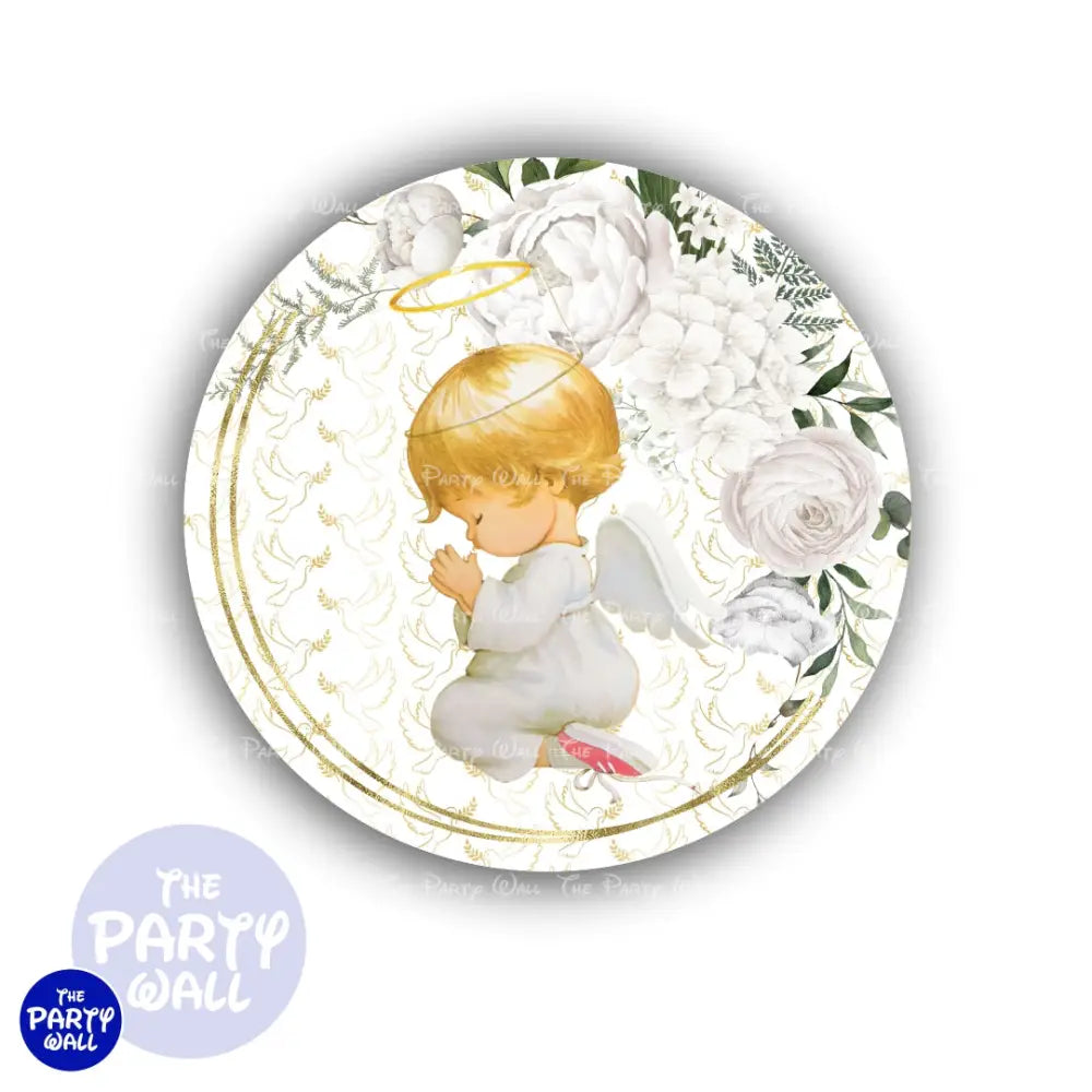 Bautizo - Funda para mampara circular Circular