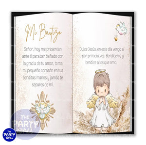 Bautizo - Funda para mampara cuadrada o rectangular Cuadrado o Rectangular