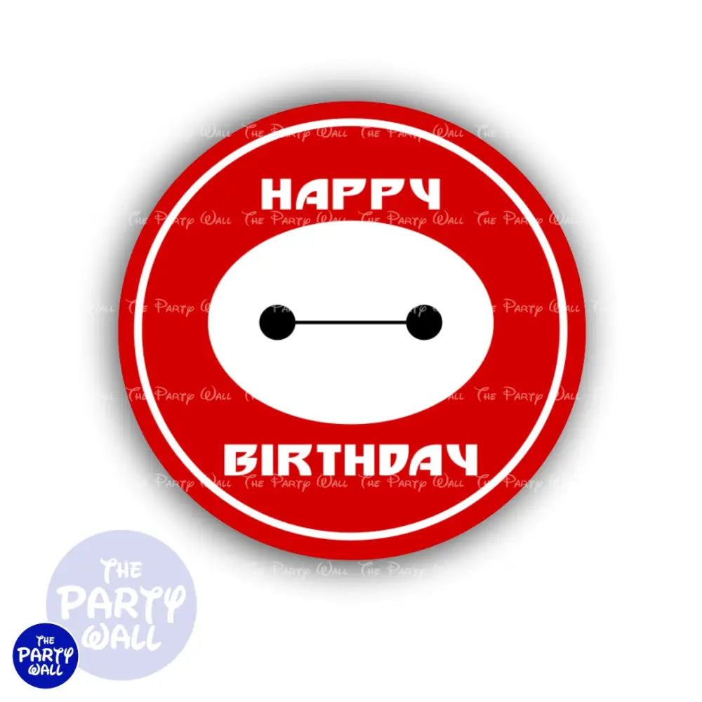 Baymax - Funda para mampara circular Circular