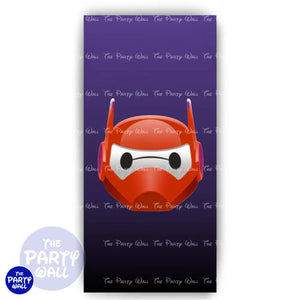 Baymax - Funda para mampara de punta redonda o rectangular Mampara de punta redonda