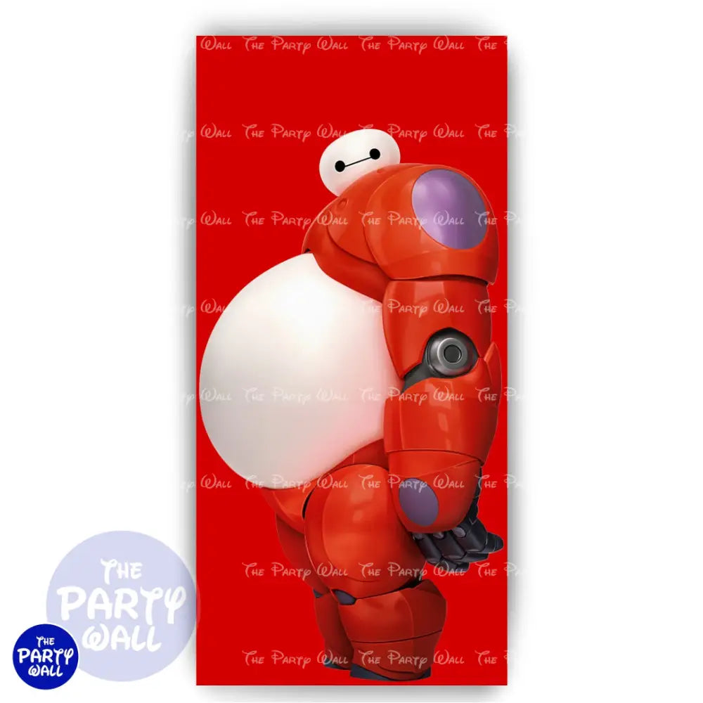 Baymax - Funda para mampara de punta redonda o rectangular Mampara de punta redonda