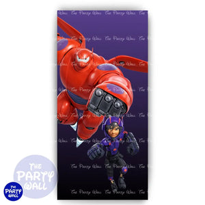 Baymax - Funda para mampara de punta redonda o rectangular Mampara de punta redonda