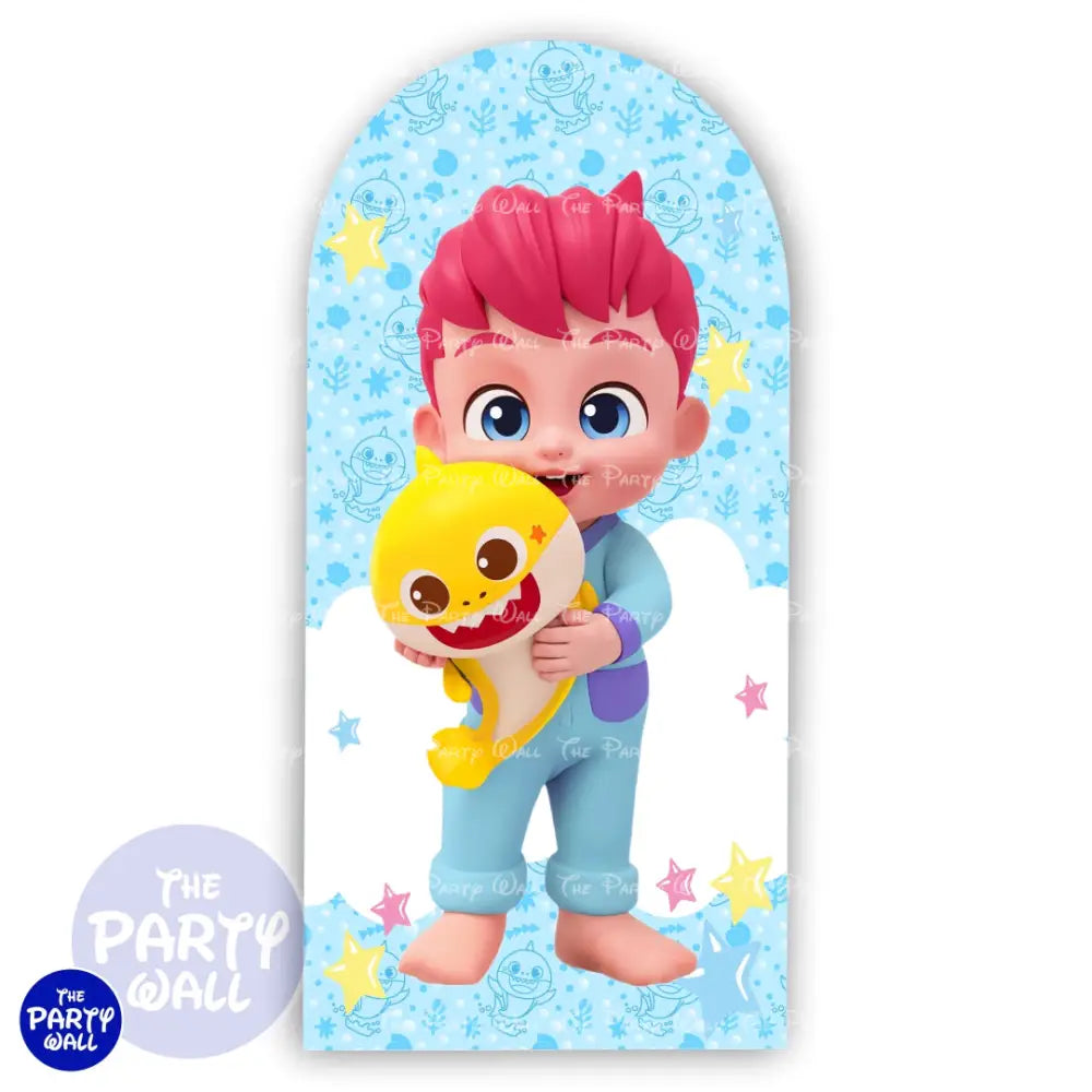 Bebefinn - Funda para mampara de punta redonda o rectangular Mampara de punta redonda