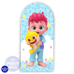 Bebefinn - Funda para mampara de punta redonda o rectangular Mampara de punta redonda