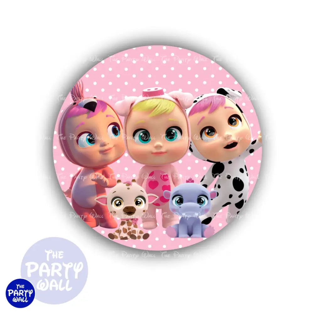 Bebes Llorones - Funda para mampara circular Circular